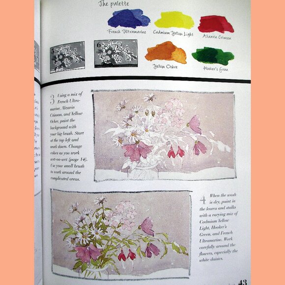 Book - You Can Paint Watercolors: A Step-By-Step Guide for Absolute Beginners - Picture 10 of 15